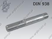 Шпилка с дължина на резбата 1d ~DIN 938