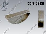 Секторни шпонки DIN 6888