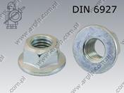 Против развиване, метална вложка DIN 6927