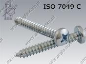 Винт за метал кръстат шлиц  ISO 7049 C