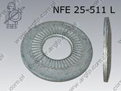 Contact washer L 12,4(M12)  fl Zn NFE 25-511