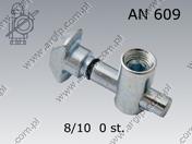 Profiles connector 8/10 0°  поцинкован AN 609