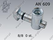 Profiles connector 8/8 0°  поцинкован AN 609