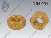 Шестостенни гайки M 3-brass  DIN 934