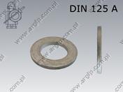 Плоска шайба 17  (M16)-200HV fl Zn DIN 125 A