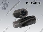 Hex socket set screw with dog point M10×25-45H  ISO 4028