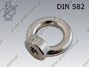 Lifting eye nut  M 6-A4   DIN 582