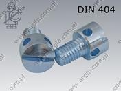 Capstan screw M 4×20-5.8 поцинкован DIN 404