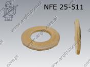 Contact washer N picot 16,4(M16)  fl Zn NFE 25-511