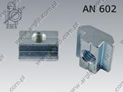 T slot nut N 8- M 5  поцинкован AN 602