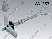 Дюбел за гипсокартон усилен with eye hook M 5×75  поцинкован AN 257