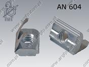 Spring T slot nut N 10- M 8  поцинкован AN 604