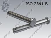 Clevis pin  12×65  zinc plated  ISO 2341 B