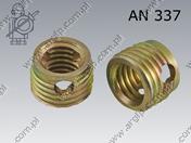 Пружина за резби с отвори M10×10  поцинкован AN 337