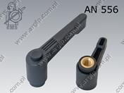 Levers with threaded insert M10/80-PA6  AN 556