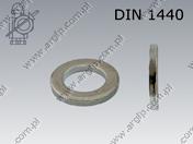 Washer for clevis pins  10  zinc plated  ISO 8738