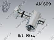 Profiles connector 8/8 90°  поцинкован AN 609