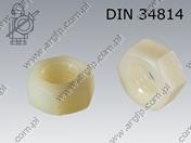 Шестостенни гайки M20-PA6  DIN 34814
