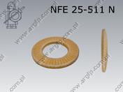 Contact washer N 4,1(M 4)  yellow цинк pl. NFE 25-511