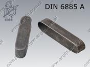Шпонки 12×8×50-A4  DIN 6885 A