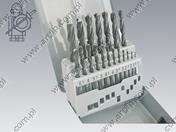 . 1,0-10,0 (19szt.)-HSS  DIN 338