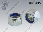 Self-Locking hex nut  M33-10 zinc plated  DIN 985